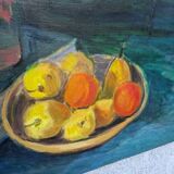 Oil on canvas, still life