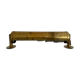 Small simple cylindrical brass wall light from the mid-century, 1950s, Germany.