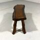 Petite table d'appoint rectangulaire brutaliste pour plantes, années 1960-70