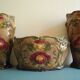 earthenware trim barbotine planter vases french fireplace set planter