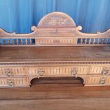Louis XVI style walnut desk