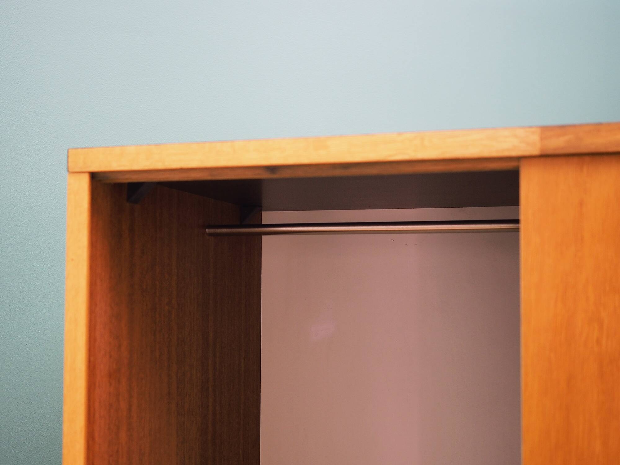 Ash wardrobe, Danish design, 1960s, manufacturer: Tage Mogensen