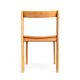 Set of 4 vintage chairs in solid ash and cane