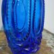 Cobalt blue perfume bottle style bottle