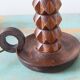 Wooden lamp foot 50s