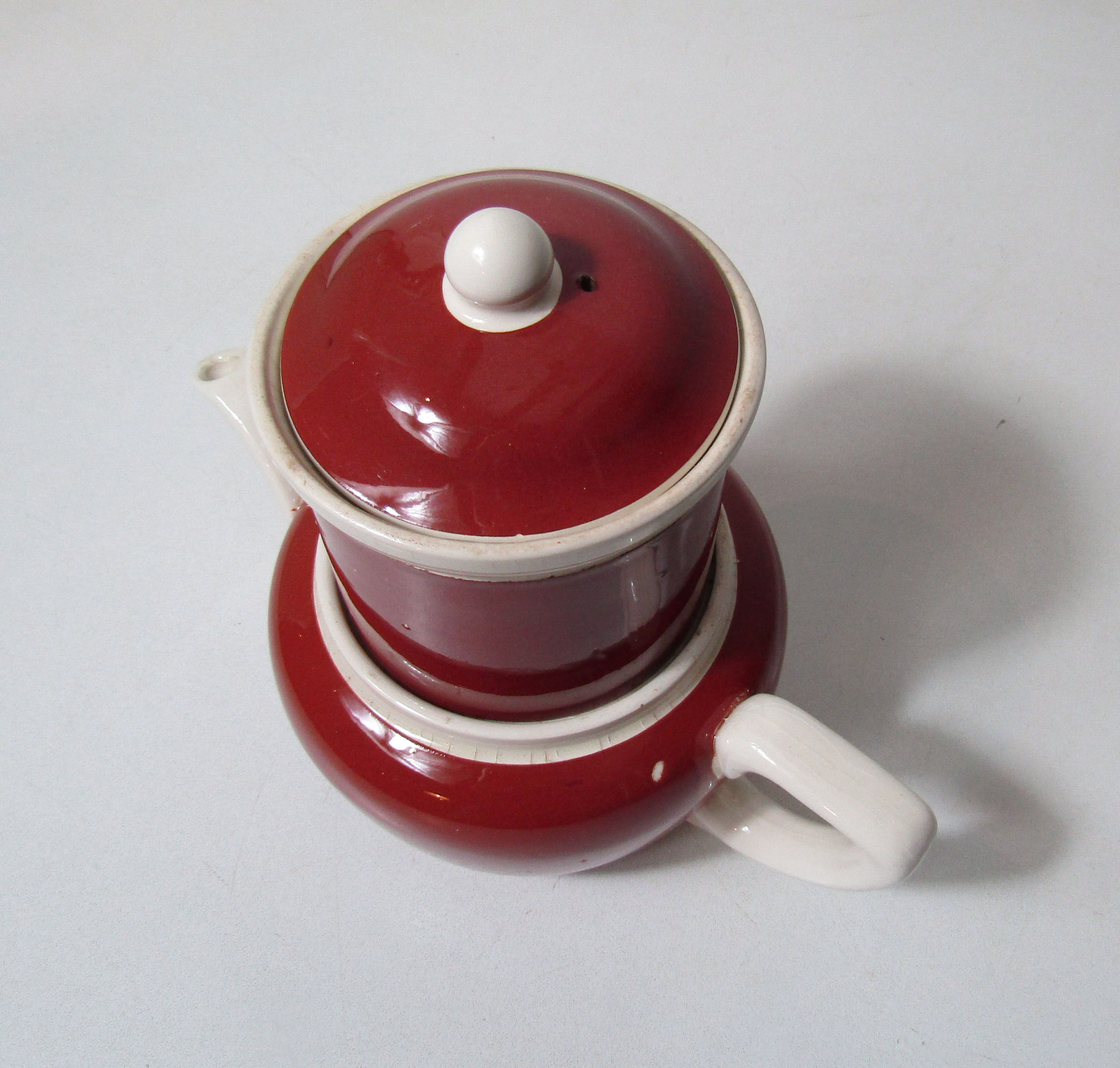 Ancienne cafetière de bistrot Digoin Sarrguemines
