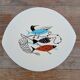 6 fish plates Salins