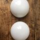 Pair of vintage ceiling lamps