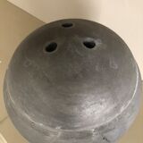 Contemporary concrete vase with lid, originally from the Netherlands