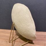 Coupe creuse, plat creux signé en céramique Raku Japon