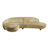 Velvet Sofa by Roberto Lazzeroni for IPE Cavalli, 1990s (MK9432)