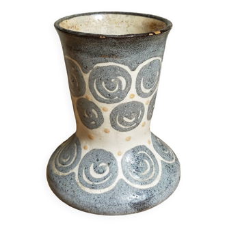 Elchinger fils Art Deco ceramic vase