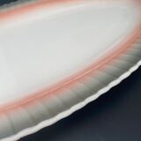 Service en forme de poisson gris et rose Digoin – SASLPA8
