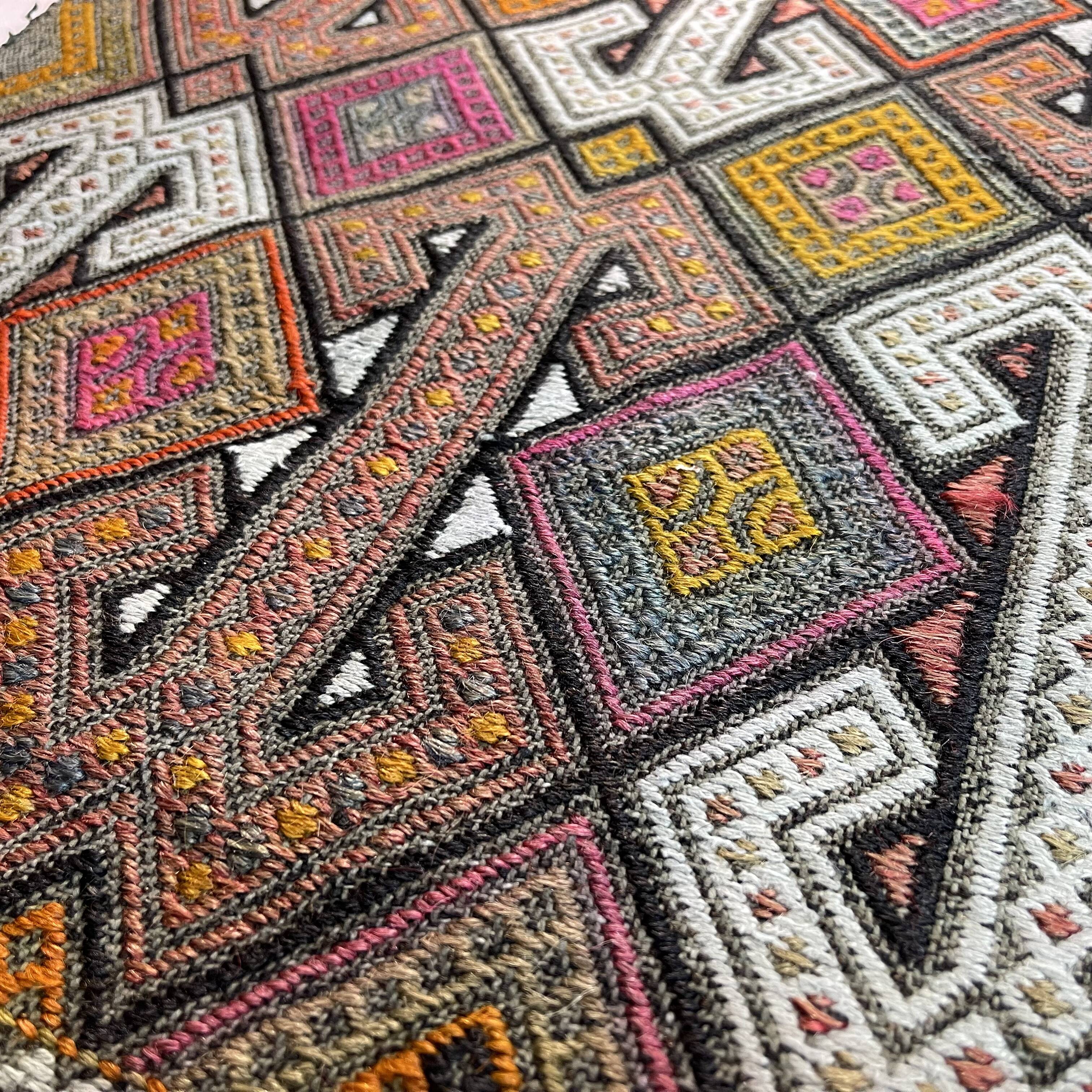 Vintage Turkish Kilim, 100 X 50 cm