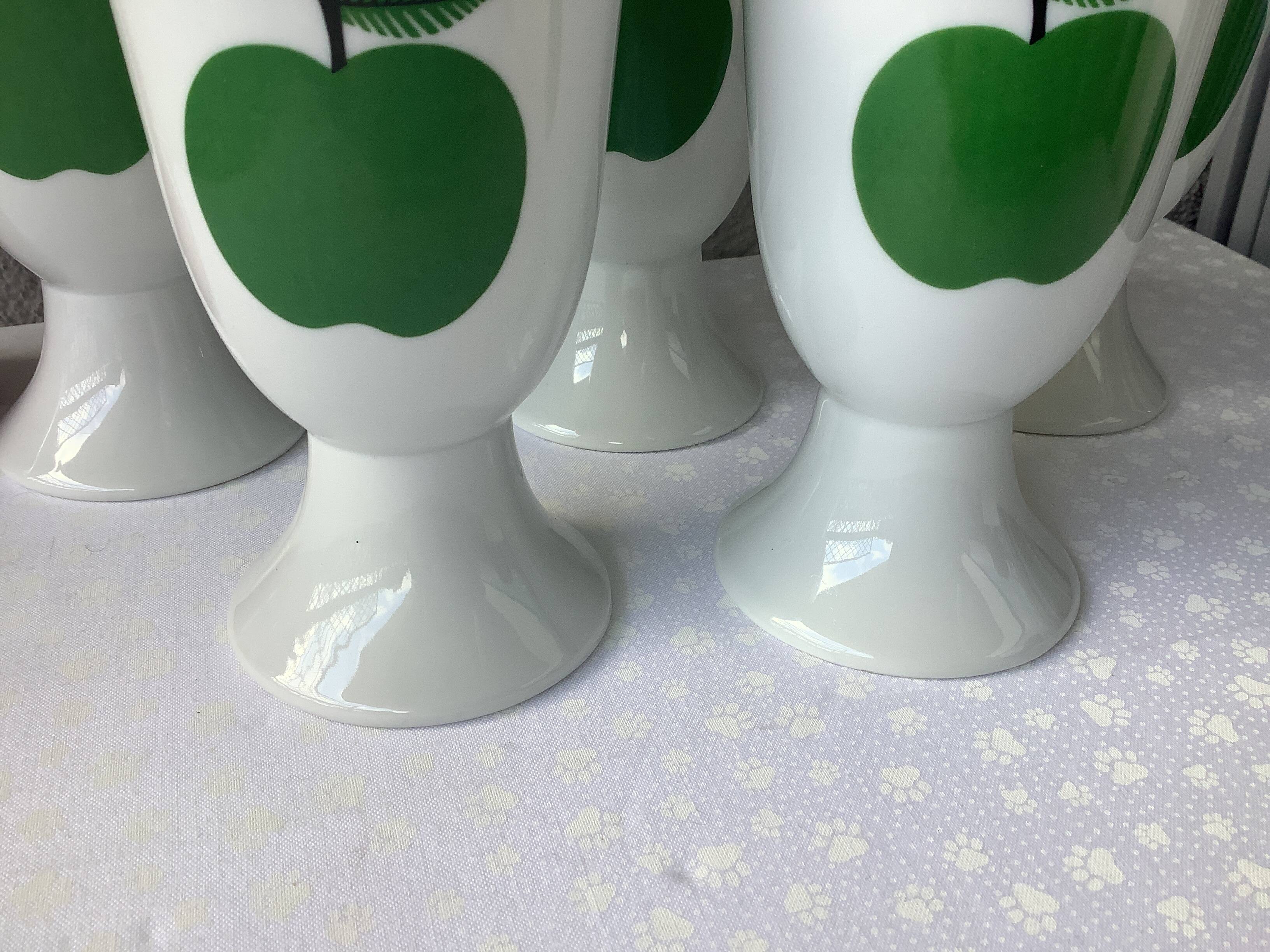 Apple cups Bareuther Waldsassen Bavaria