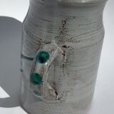 Artisanal pitcher Vallauris thistles 1l