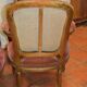 Bergères gilded wooden armchairs style LOUIS XV x 4