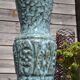 Large Vallauris vase "sea foam" H 41.5 cm
