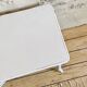 Petite table  rotin blanc