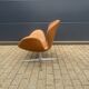 Fritz Hansen Swan Chair 05-‘67 Cognac Camel leather AS NEW