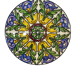 Assiette mural Azulejos