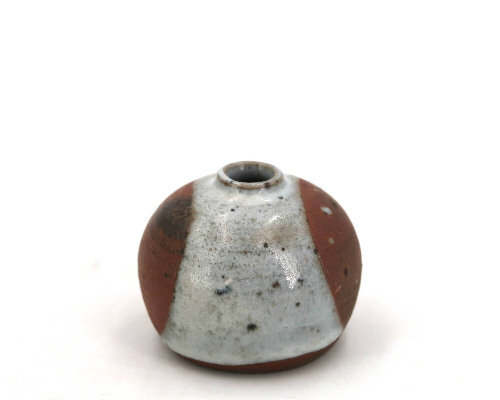 Deux petits vases en grès céramiques, années 70