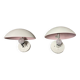 Pair of modular “Louis Poulsen Design” wall lights.