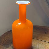 Glass vase, Otto Brauer for Holmegaard, 1960s