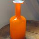 Glass vase, Otto Brauer for Holmegaard, 1960s