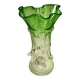 Grand vase verre vert vintage