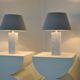 Pair of lamps by Barbier, 1960.