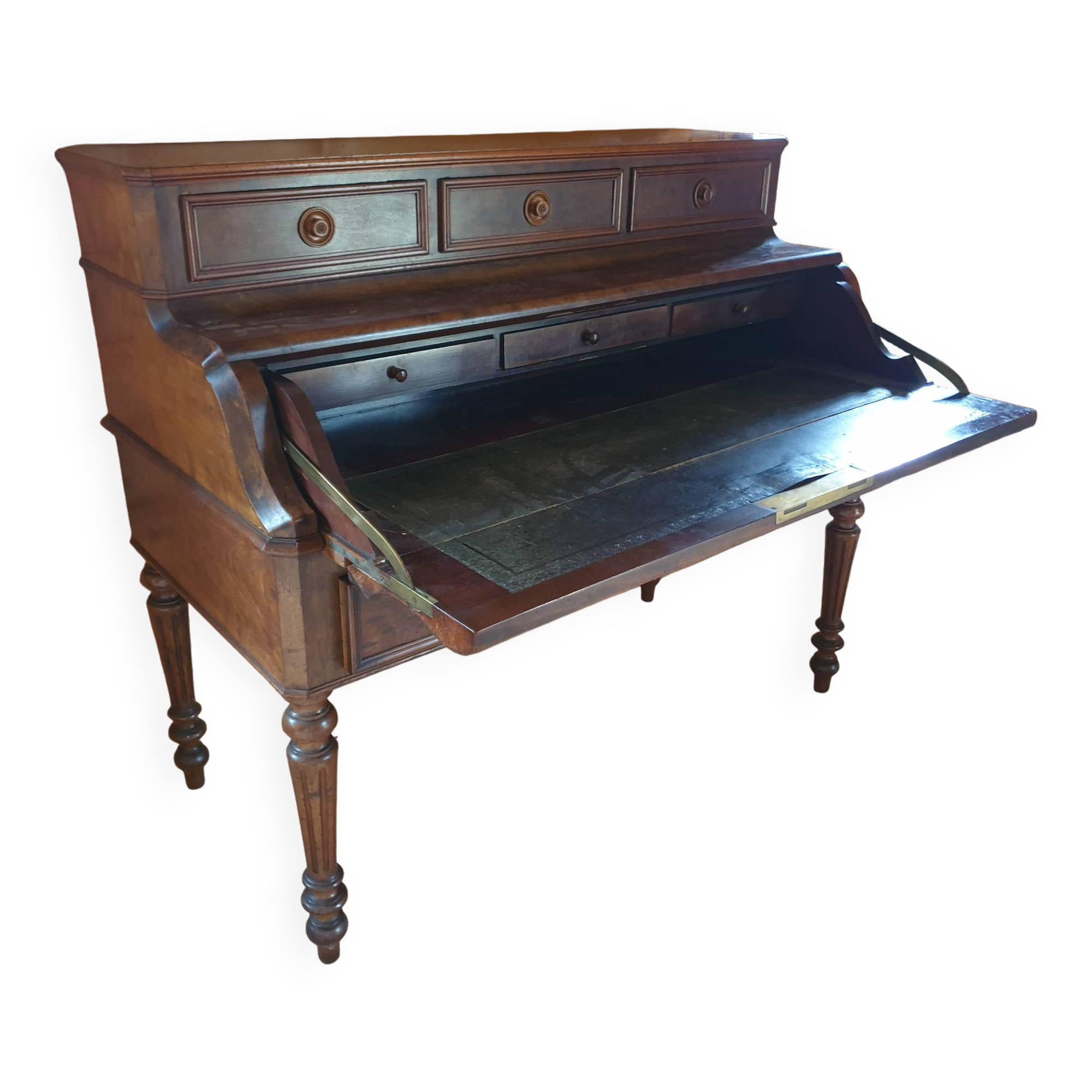 Louis XVI Secretary With Mahogany Veneer