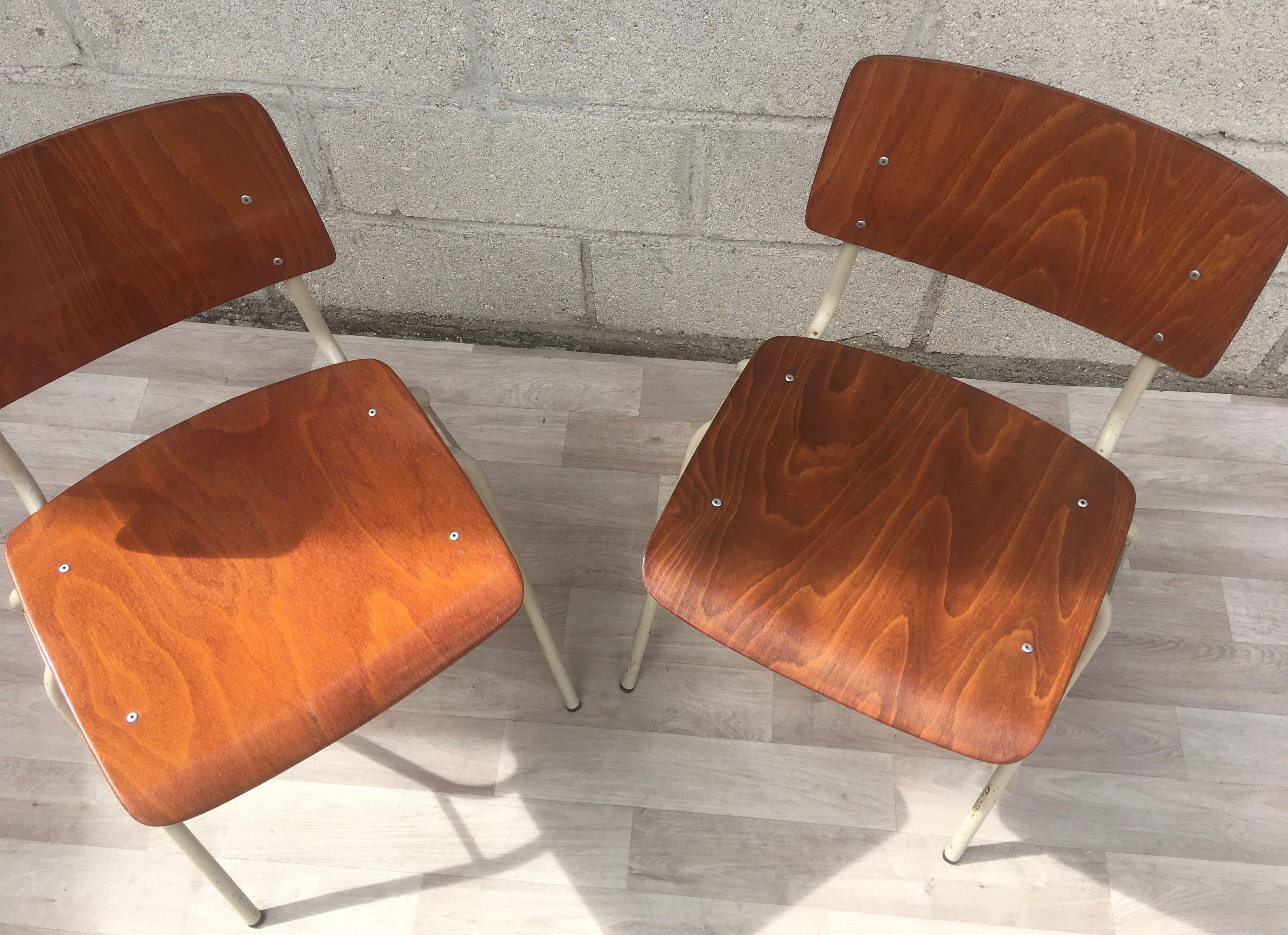Pair of chairs Marko Holland 60s