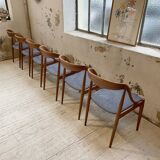 6 chairs by Johannes Andersen