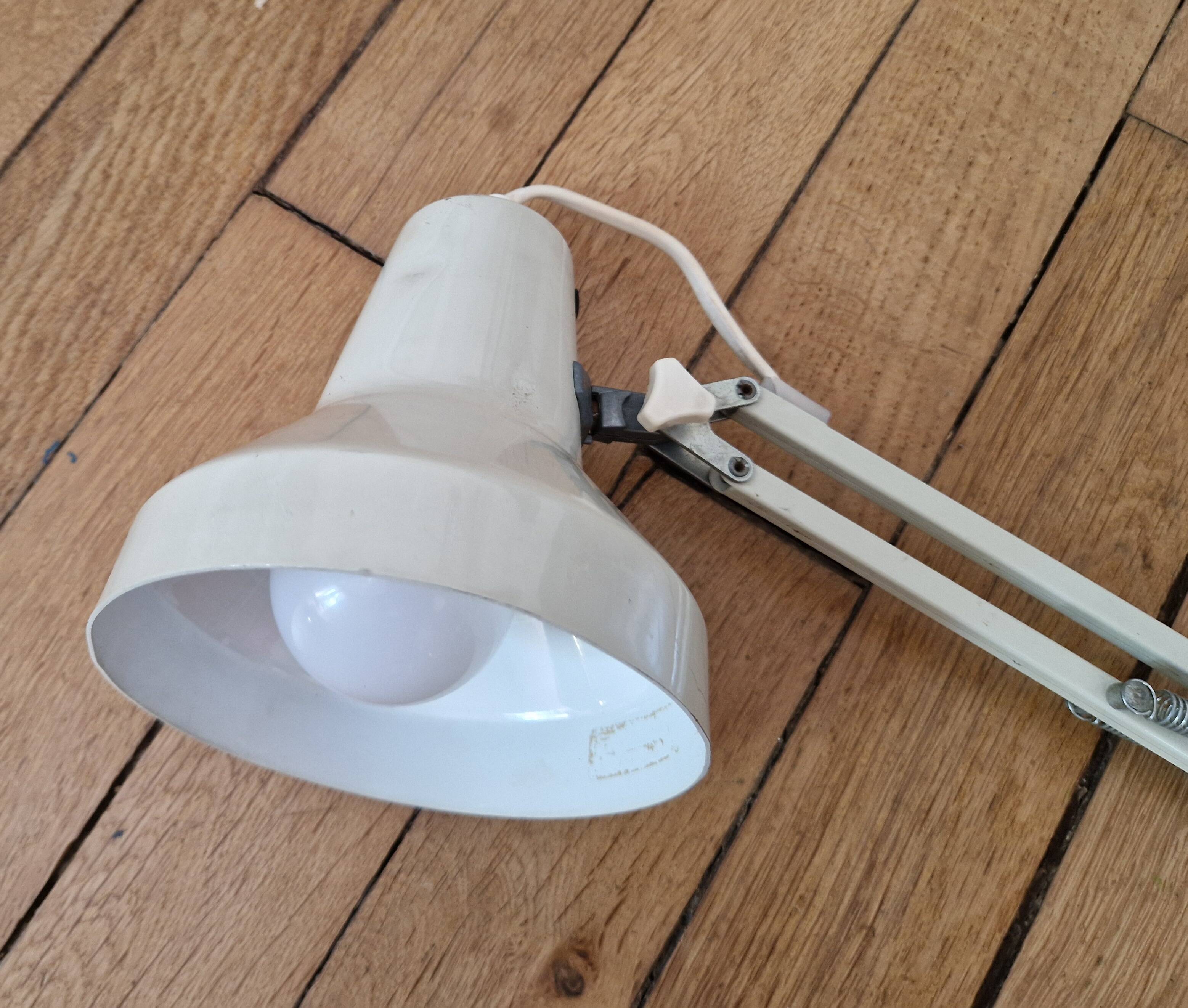 Vintage 1970 led desk lamp