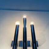 Chrome Wall Light Mid-Century Space Age