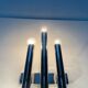 Chrome Wall Light Mid-Century Space Age