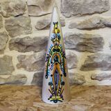 Giuseppe Mazzotti Albisola glazed ceramic soliflore vase