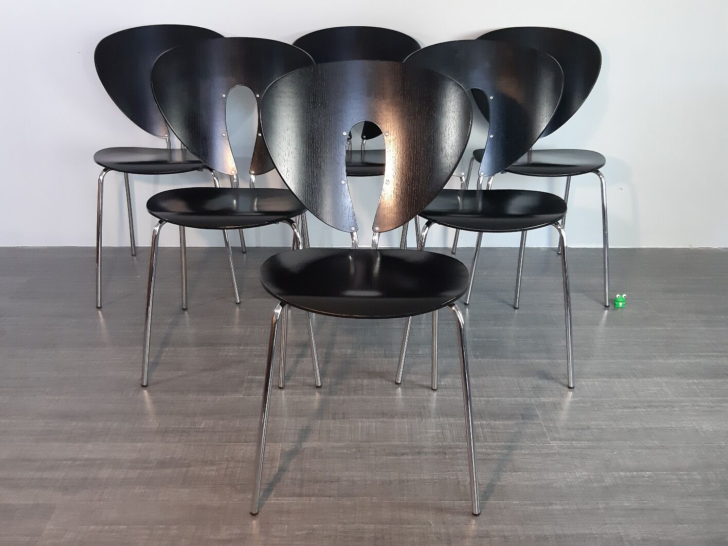 Set 6 chairs Stua by Jesus Gasca, modernism Spanish 2000s
