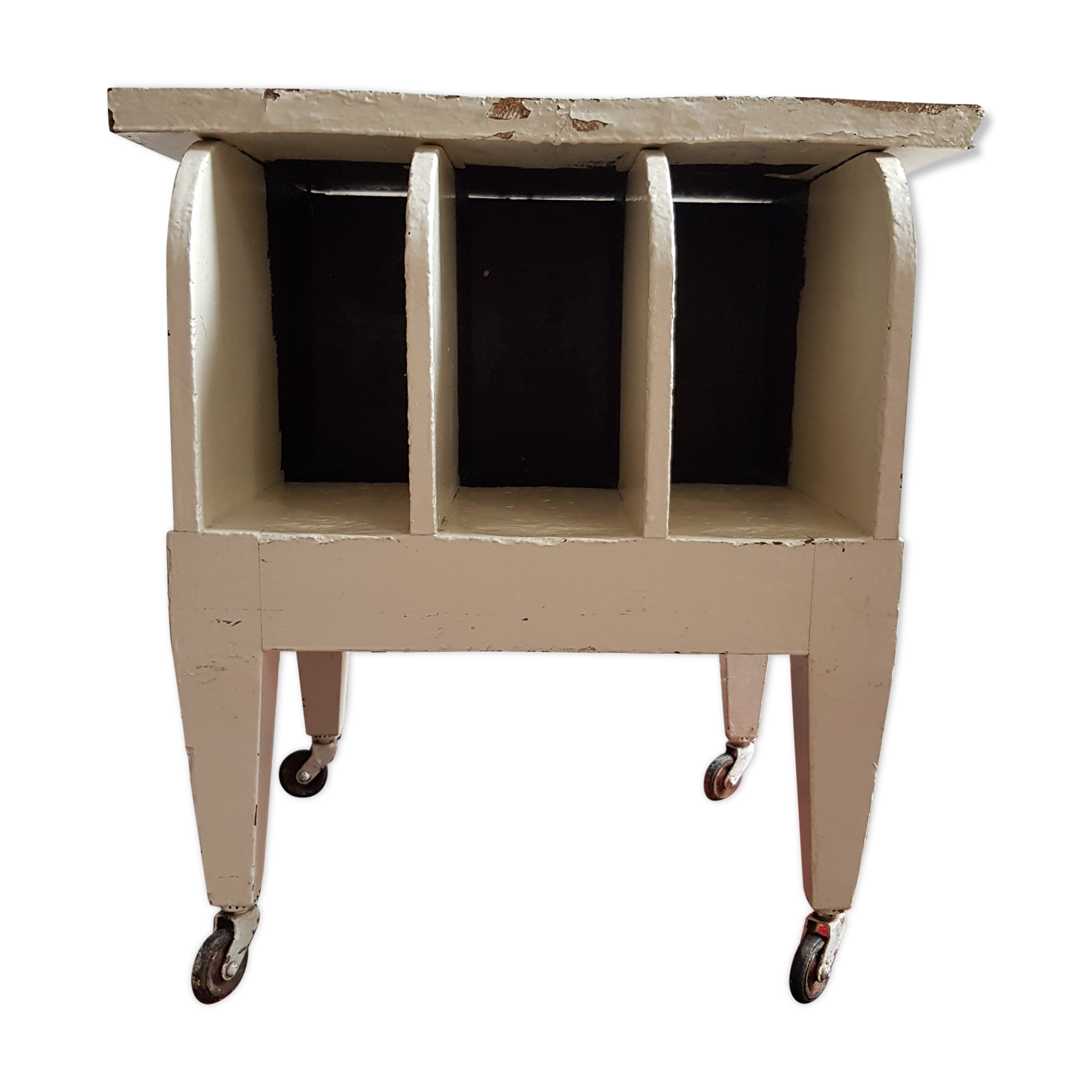 Small wooden locker cabinet