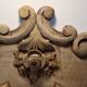 Carved 1900s wall or table shelf