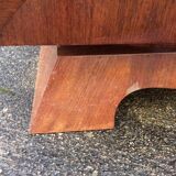 art deco 3-drawer bedside