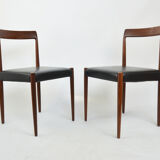 A pair of chairs by L & H. Lubke, Germany, 1960s