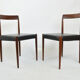 A pair of chairs by L & H. Lubke, Germany, 1960s