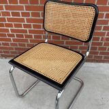 Chair in chrome and black