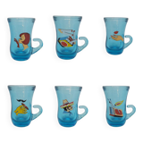 Digestive glasses from the 70s