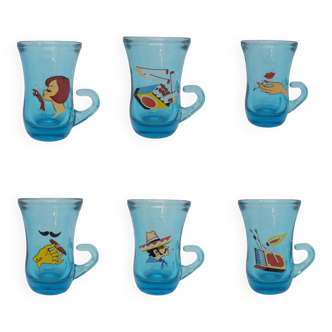 Digestive glasses from the 70s
