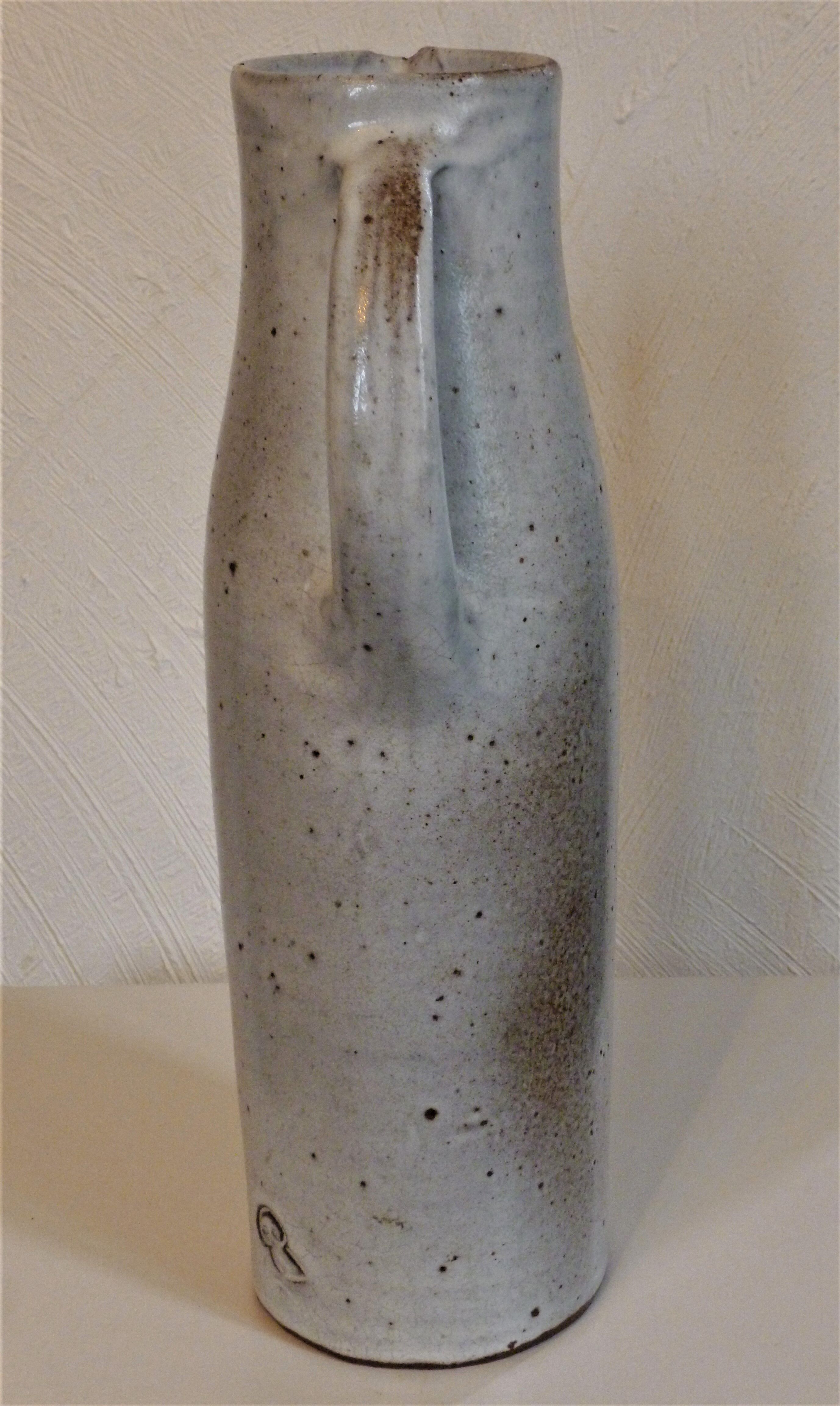 Pitcher of Jeanne and Norbert Pierlot, sandstone, Ratilly Castle