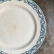 Round Salins ironstone dish, "Directoire" service
