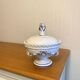 Antique porcelain sweet box from the late 19th century.